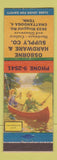 Matchbook Cover - Osborne Hardware Supply Chattanooga TN