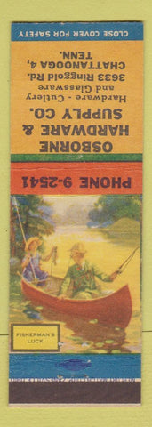 Matchbook Cover - Osborne Hardware Supply Chattanooga TN
