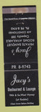Matchbook Cover - Jack's Restaurant Lounge Chicago IL WEAR