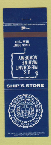 Matchbook Cover - Merchant Marine Academy Kings Point NY