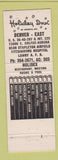 Matchbook Cover - Holiday Inn Denver Colorado Eeast Colfax