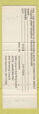 Matchbook Cover - US Army Reserve Recruiting Fort Hamilton NY