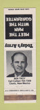 Matchbook Cover - Army Recruiting Ben Troy Clovis NM WEAR