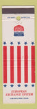 Matchbook Cover - Army Air Force European Exchange System WEAR