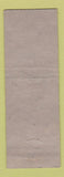 Matchbook Cover - Deschaines Place Barber Shop Restaurant Frenchville ME WORN