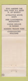 Matchbook Cover - Evergreen Motel Trailer Park Quincy CA