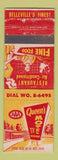 Matchbook Cover - Queen's Motel Restaurant Belleville ON WEAR