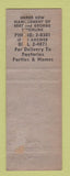 Matchbook Cover - Ric Carlo's Restaurant Reading PA pinup