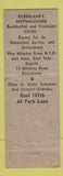 Matchbook Cover - Wade Park Manor Hotel Cleveland OH