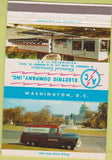 Matchbook Cover - AC Electric Co Washington DC 40 Strike