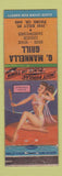 Matchbook Cover - G Mannella Grill pinup WEAR