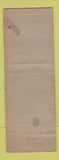 Matchbook Cover - G Mannella Grill pinup WEAR
