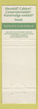 Matchbook Cover - 7Up Soda Foreign girlie
