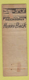 Matchbook Cover - Boulevard Tap Room pinup WORN