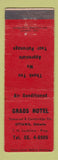 Matchbook Cover - Grads Hotel Ottawa ON WEAR