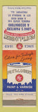 Matchbook Cover - Pratt Lambert Paint Long's Freeport IL WEAR