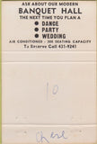 Matchbook Cover - Park Hills VFW Park Hilly KY 40 Strike
