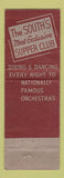 Matchbook Cover - Hotel Claridge Memphis TN Balinese Room WEAR