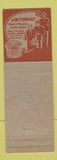 Matchbook Cover - Kroesen's Men's Clothes Uniforms Seattle WA