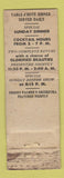 Matchbook Cover - New Colonial Inn Sigac NJ Federal WORN