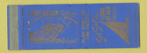 Matchbook Cover - Long Beach CA Tourism