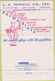 Matchbook Cover - Perma Glaze cement finishes Fred Taeger Miami FL 40 Strike