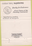 Matchbook Cover - Ameritone Color Key Paint CREASE 40 Strike