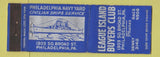 Matchbook Cover - League Island Buyers Club Philadelphia PA Federal