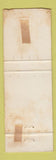 Matchbook Cover - J&M Tavern Newark NJ pinup WORN
