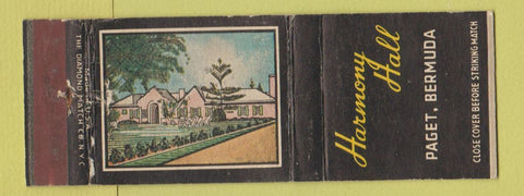 Matchbook Cover - Harmony Hall Paget Bermuda