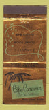 Matchbook Cover - Cafe Caravan Grand Junction Colorado 30 Stick