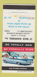 Matchbook Cover - 1959 Oldsmobile Cy Mack Cleveland OH 30 Strike