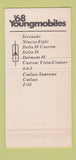 Matchbook Cover - 1968 Oldsmobile Millers Mechanicsburg PA  30 Strike