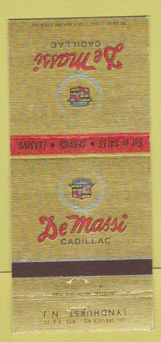 Matchbook Cover - DeMassi Cadillac Lyndhurst NJ 30 Strike