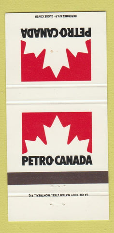 Matchbook Cover - Petro Canada oil gas 30 Strike