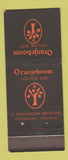 Matchbook Cover - Oraneboom Holland Beer Rotterdam