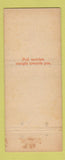 Matchbook Cover - Oraneboom Holland Beer Rotterdam