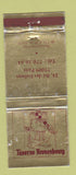 Matchbook Cover - Taverne Kronenbourg Beer Paris France GOLD WEAR