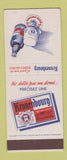 Matchbook Cover - Kronenbourg Beer D'Alsace Paris France SAMPLE #1