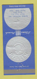 Matchbook Cover - Pontiac Elyria OH 1951 30 Strike