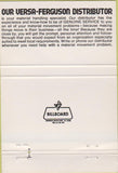 Matchbook Cover - Versa Ferguson conveyor Your Imprint Here 40 Strike