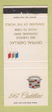 Matchbook Cover - 1967 Cadillac Central Cleveland OH 30 Strike