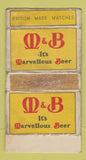Matchbox - Marvellous Beer M&B UK England WORN