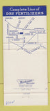 Matchbook Cover - Beardsley and Son Shell oil gas Fertilizer Oxnard CA 30 Strike
