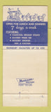 Matchbook Cover - Smokehouse Restaurant Phoenix AZ WORN 30 Strike