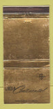 Matchbook Cover - Lincoln Continental Bob Foss Colorado Springs WEAR 30 Strike