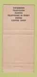 Matchbook Cover - Caballero Motel El Paso TX WORN 30 Strike
