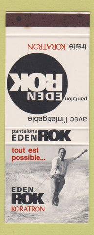 Matchbook Cover - Eden Rok Koratron Clothes France SAMPLE