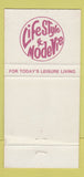 Matchbook Cover - Ballin Mr Leggs Pants Montreal QC 30 Strike