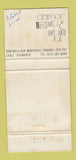 Matchbook Cover - Stop Two Casuals Clothes Daimor Montreal QC WORN 30 Strike